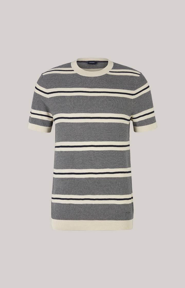 Joop Strick-Shirt Vico in Navy/Offwhite gestreift Nur noch ein Tag übrig