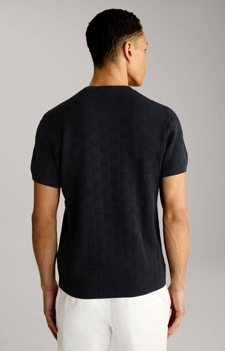 Joop Strick-Shirt Heiri in Navy Super Rabatt