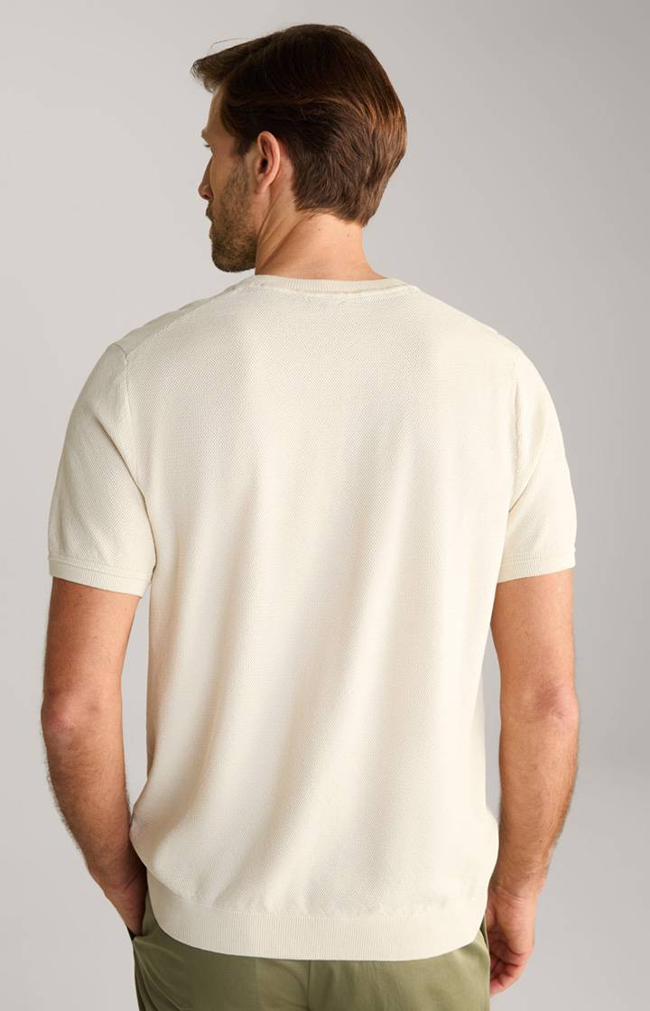 Joop Strick-Shirt Valdrio in Natural Begrenzt auf 3 Tage