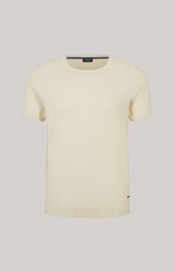 Joop Strick-Shirt Valdrio in Natural Begrenzt auf 3 Tage