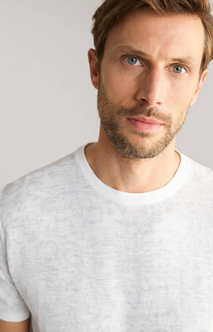 Joop T-Shirt Pieron in Weiß gemustert 50% Rabatt für begrenzte Zeit