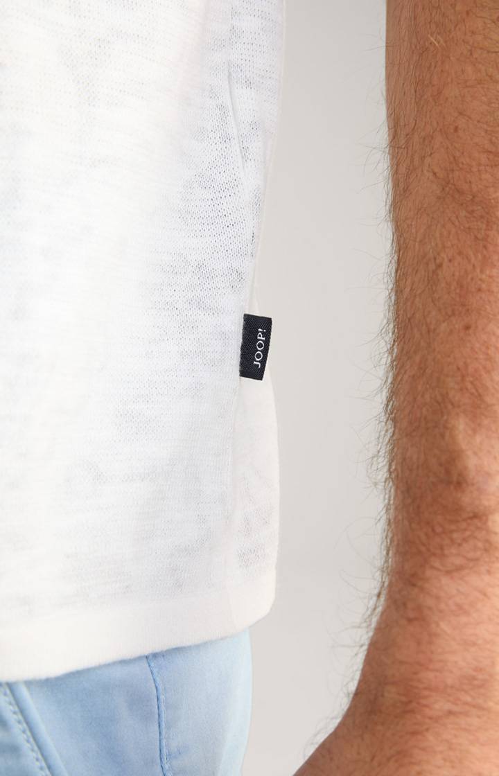 Joop T-Shirt Pieron in Weiß gemustert 50% Rabatt für begrenzte Zeit