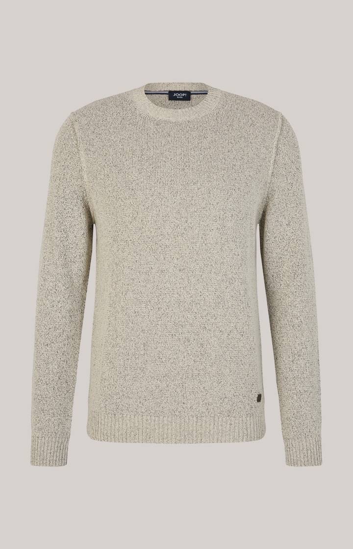 Joop Pullover Bohdan in Beige meliert Rabatte dieses Monats