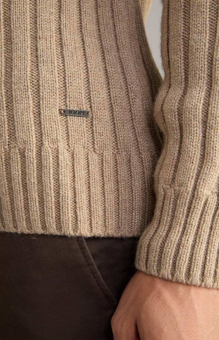 Joop Cashmere-Mix-Pullover Brianor in Hellbraun Online