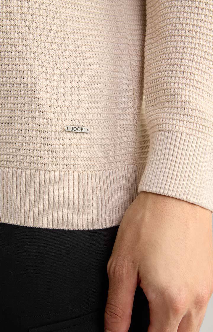 Joop Strickpullover Conrados in Beige Auslauf