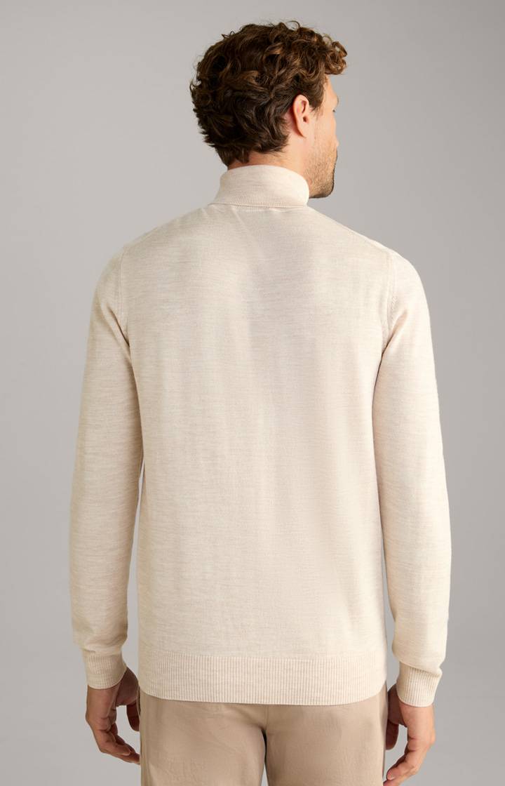 Joop Merinowoll-Pullover Donte in Hellbeige Angebote