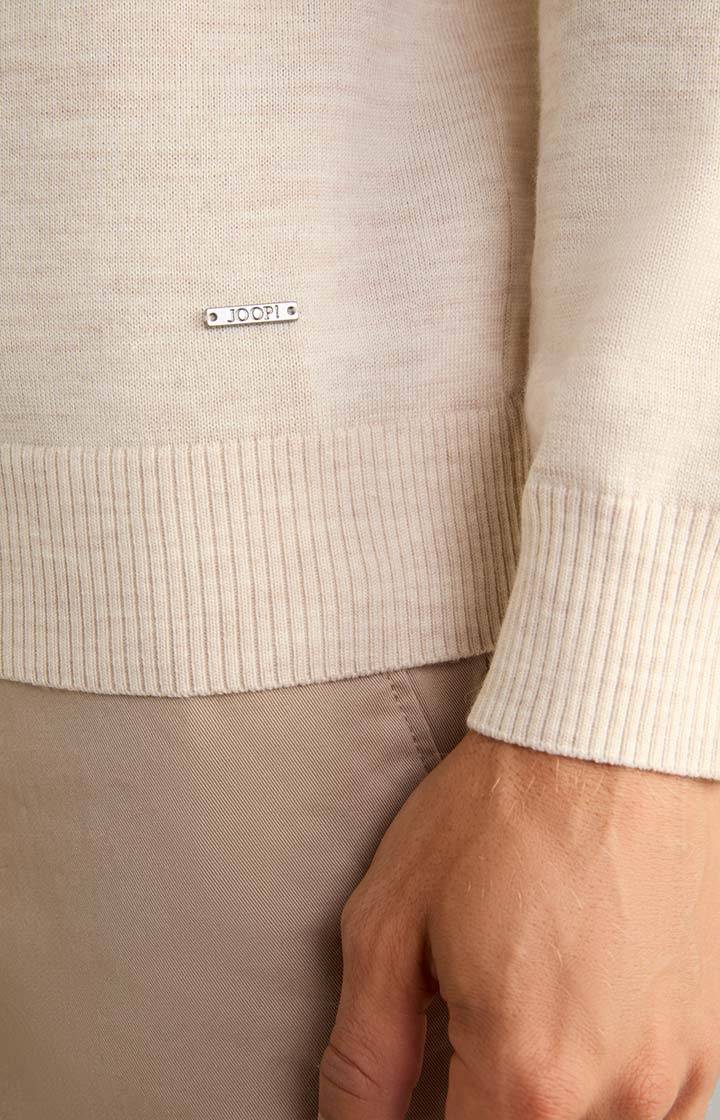 Joop Merinowoll-Pullover Donte in Hellbeige Angebote