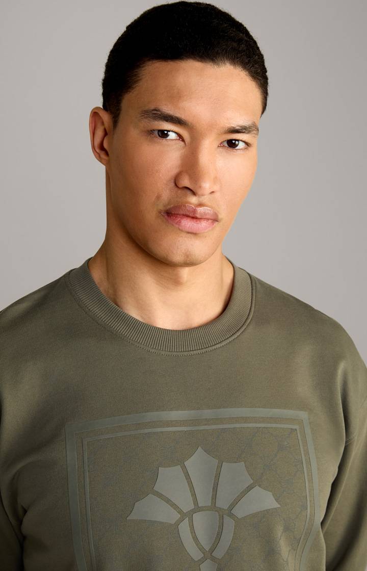 Joop Cornflower-Sweatshirt Cruz in Oliv Kostenloser Versand