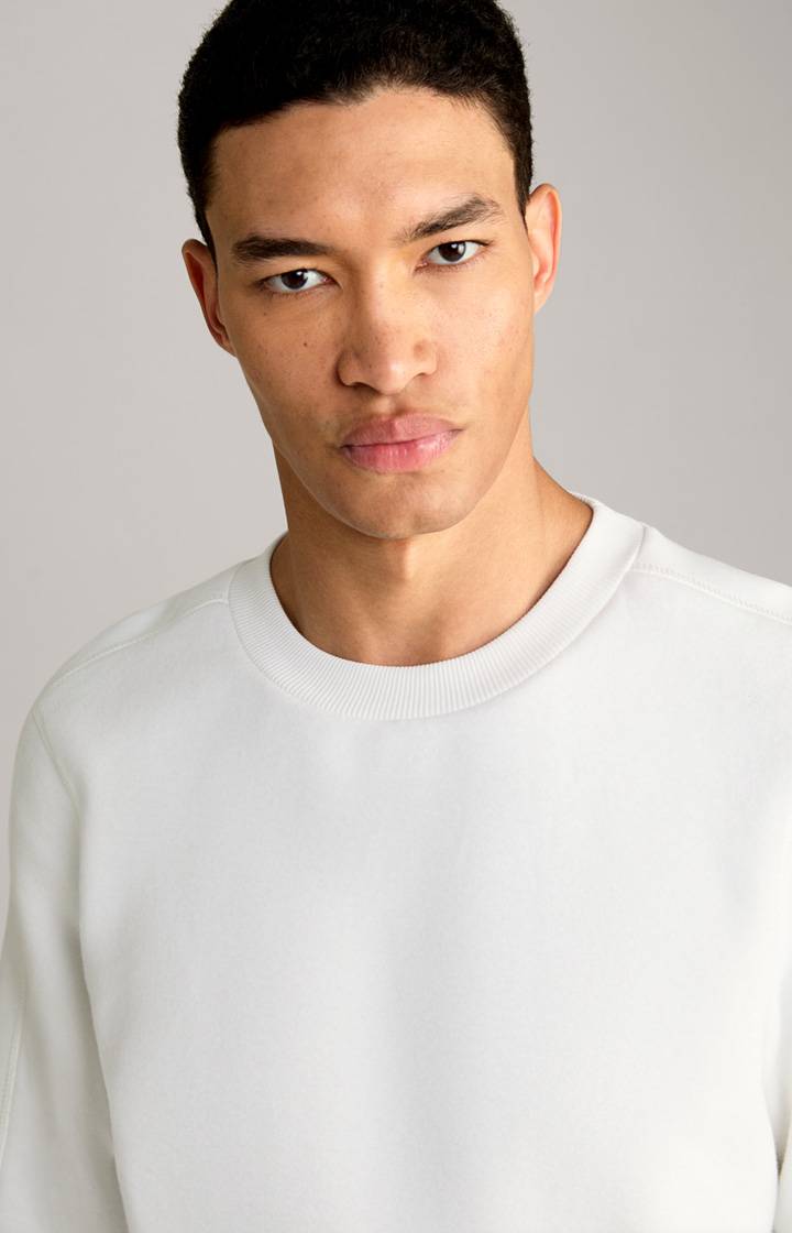 Joop Fleece-Sweatshirt Amadeo in Offwhite Limitierter Zeitrabatt