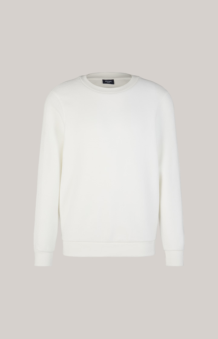 Joop Fleece-Sweatshirt Amadeo in Offwhite Limitierter Zeitrabatt