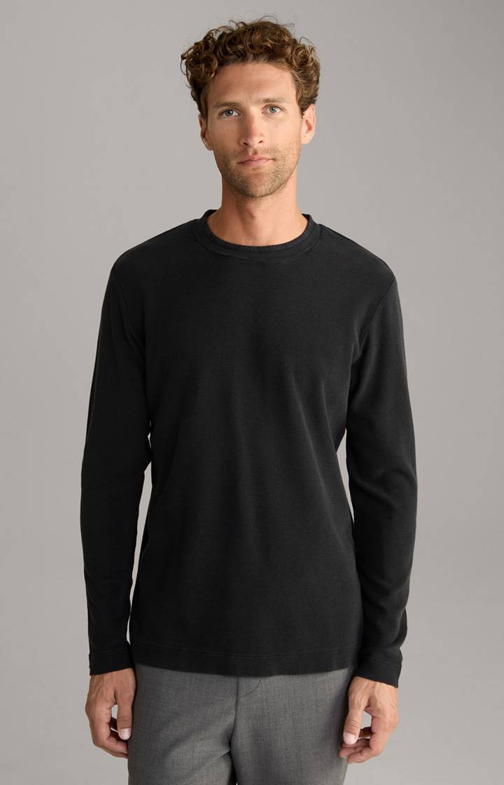 Joop Longsleeve Darian in Schwarz Rabatt