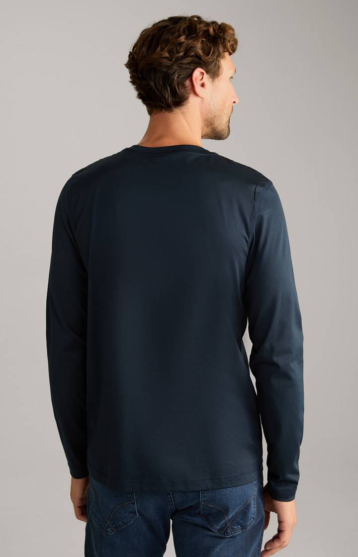 Joop Longsleeve Baseo in Dunkelblau Großer Ausverkauf