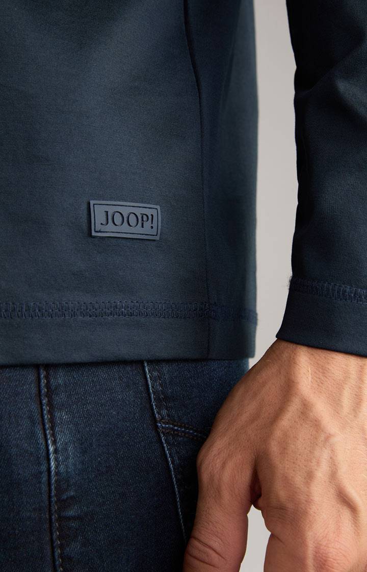 Joop Longsleeve Baseo in Dunkelblau Großer Ausverkauf