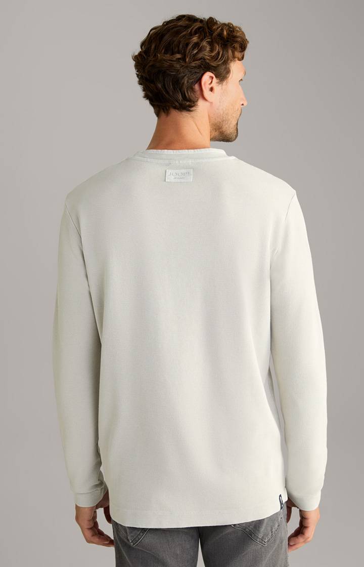 Joop Longsleeve Darian in Hellgrau Flash Sale