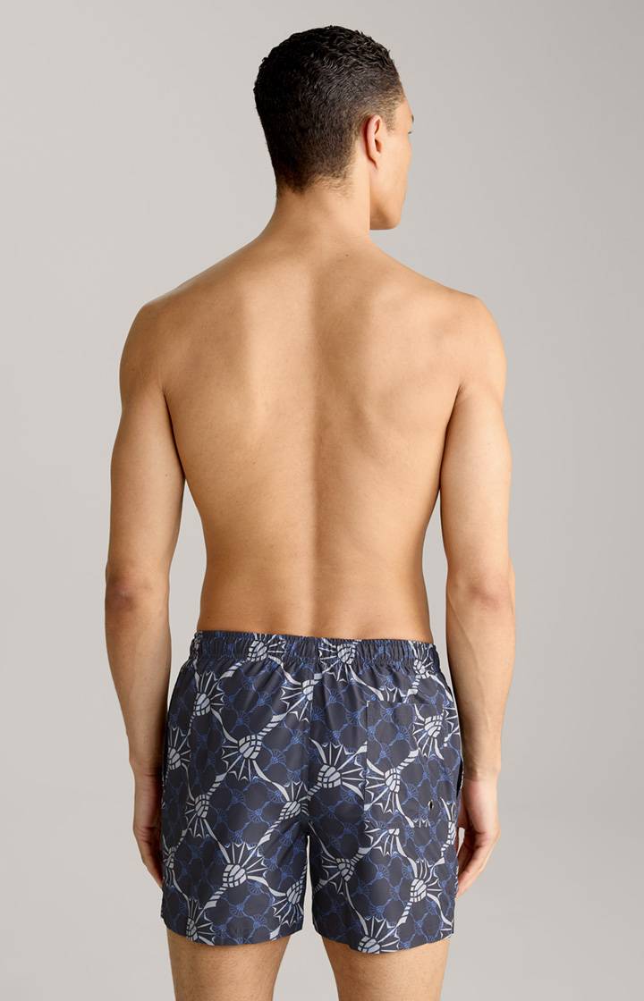 Joop Cornflower-Badeshorts Babados in Navy/Azur/Hellgrau Muttertagsangebot