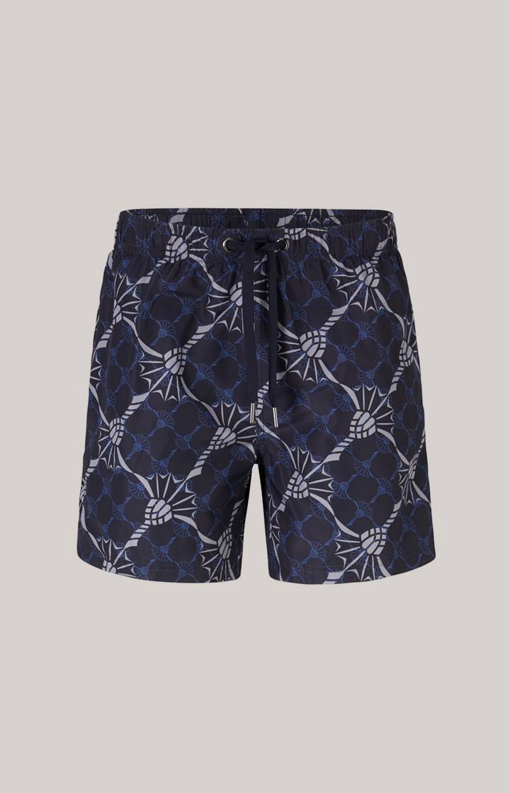 Joop Cornflower-Badeshorts Babados in Navy/Azur/Hellgrau Muttertagsangebot