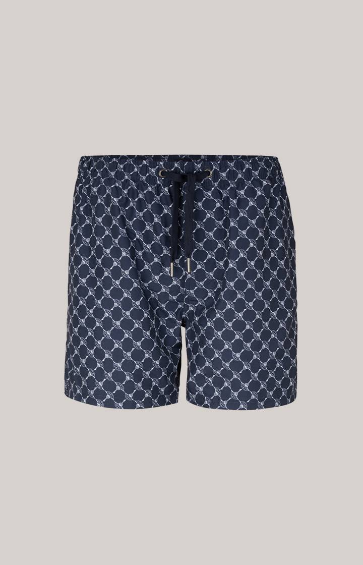 Joop Cornflower Badeshorts Mykonos in Navy gemustert Vatertagsangebot