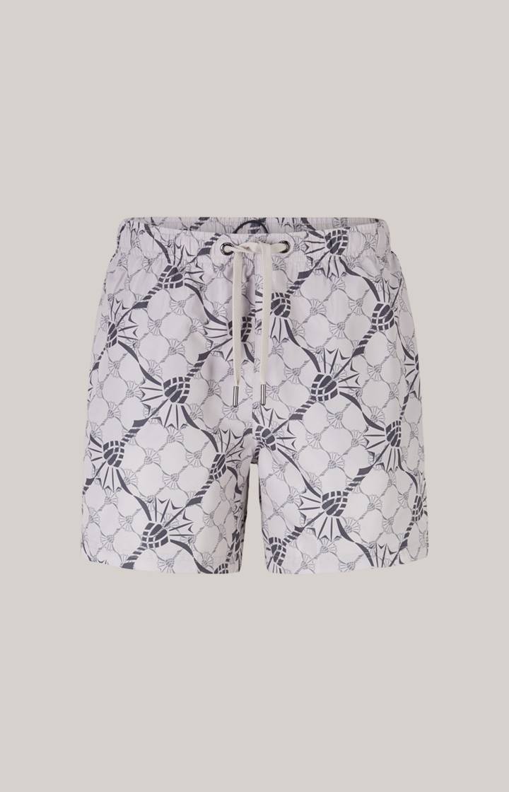 Joop Cornflower-Badeshorts Babados in Hellgrau/Anthrazit Kostenlose Rückgabe