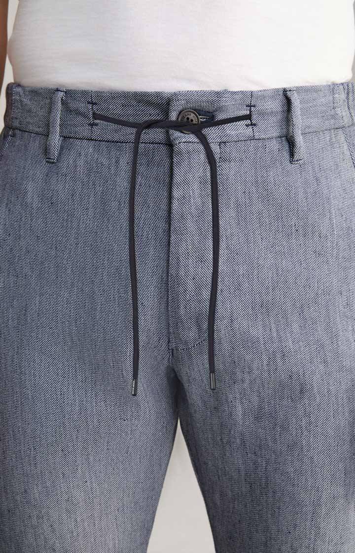 Joop Leinen-Mix Chino Maxton in Navy meliert Hotsell