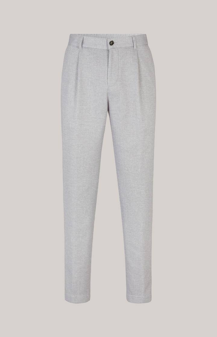Joop Baukasten-Hose Lester in Hellgrau meliert im Angebot
