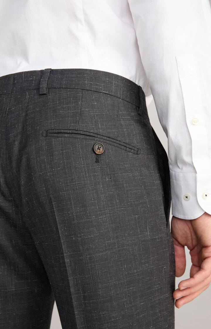 Joop Leinenmix Baukasten-Hose Blayr in Anthrazit meliert Günstig kaufen