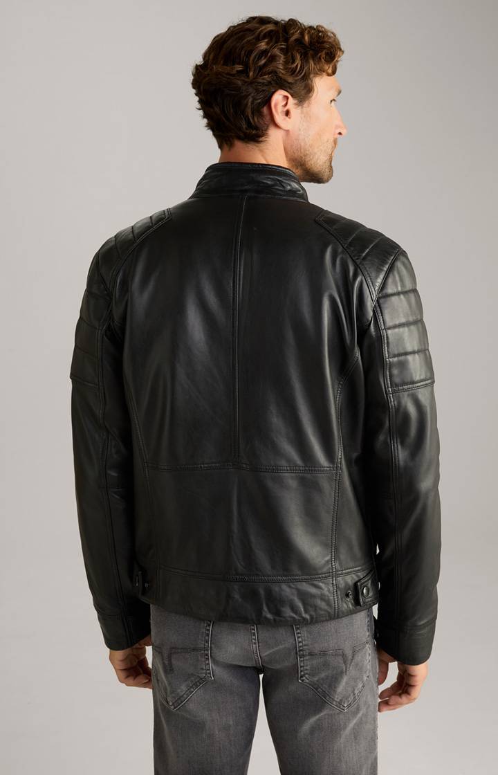 Joop Lederjacke Lima in Schwarz Saisonschlussverkauf