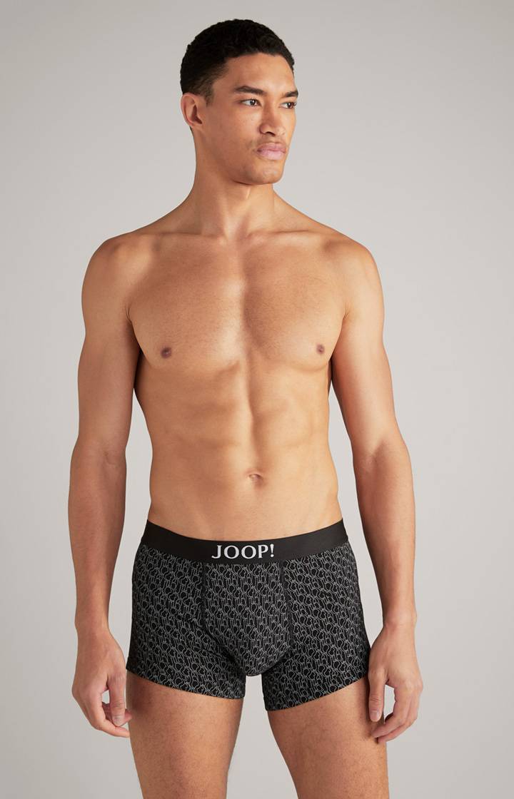 Joop 3er-Pack Fine Cotton Stretch Boxer in Schwarz/Dunkelblau/Grau Osterangebot