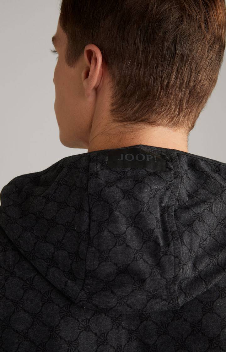 Joop Loungewear Sweatjacke in Anthrazit meliert Valentinstagsangebot