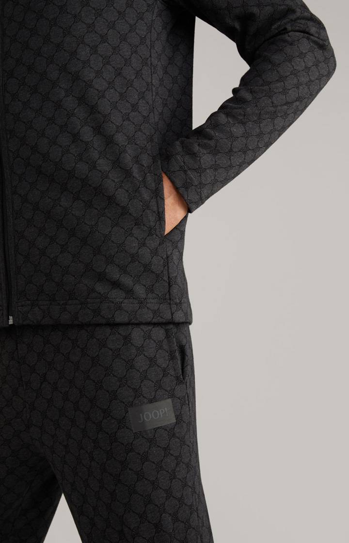 Joop Loungewear Sweatjacke in Anthrazit meliert Valentinstagsangebot