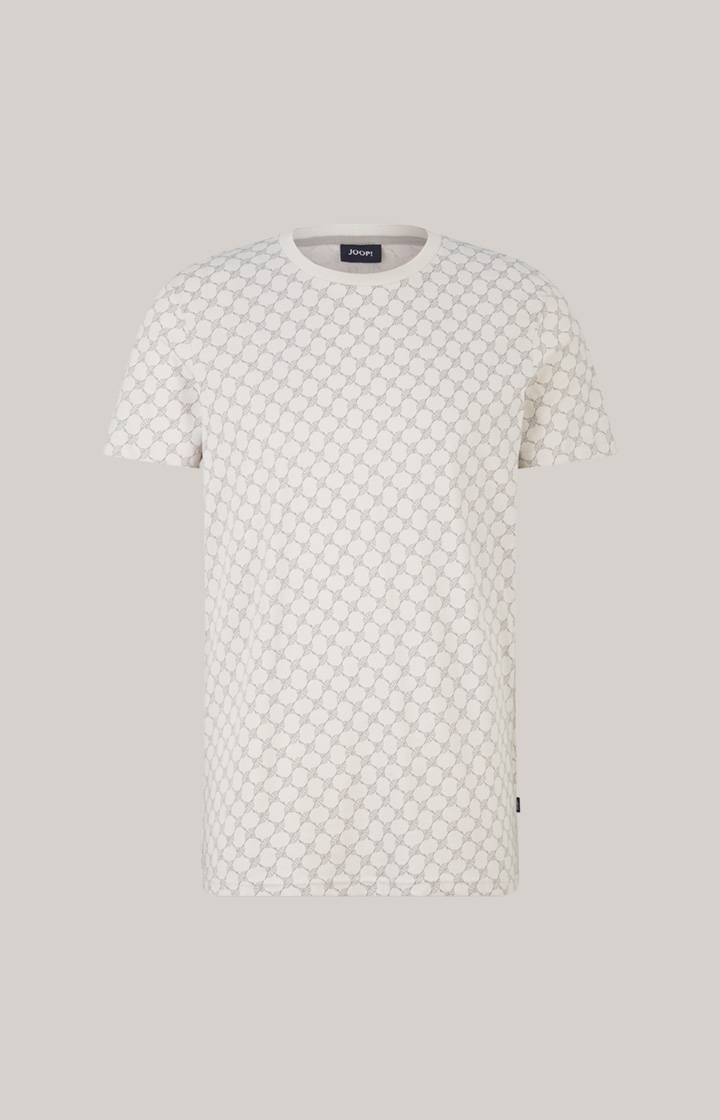 Joop Loungewear T-Shirt in Offwhite/Grau gemustert Bestseller