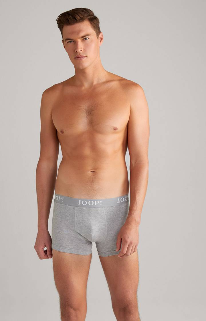 Joop 3er-Pack Fine Cotton-Stretch Boxer in Schwarz/Navy/Grau meliert Räumungsverkauf