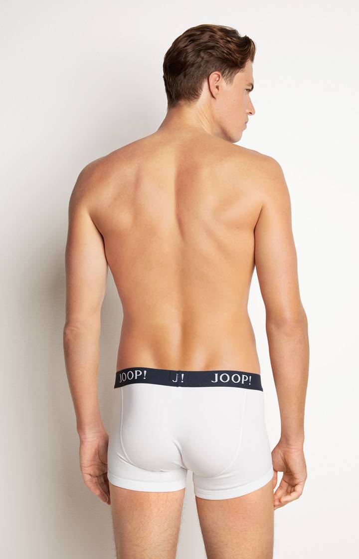 Joop 3er-Pack Fine Cotton Stretch Boxer in Dunkelblau/Weiß Kauf eins, bekomm eins gratis