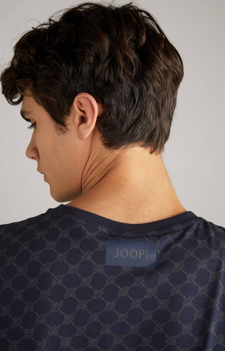Joop Cornflower Loungewear Longsleeve in Navy gemustert Tägliche Deals
