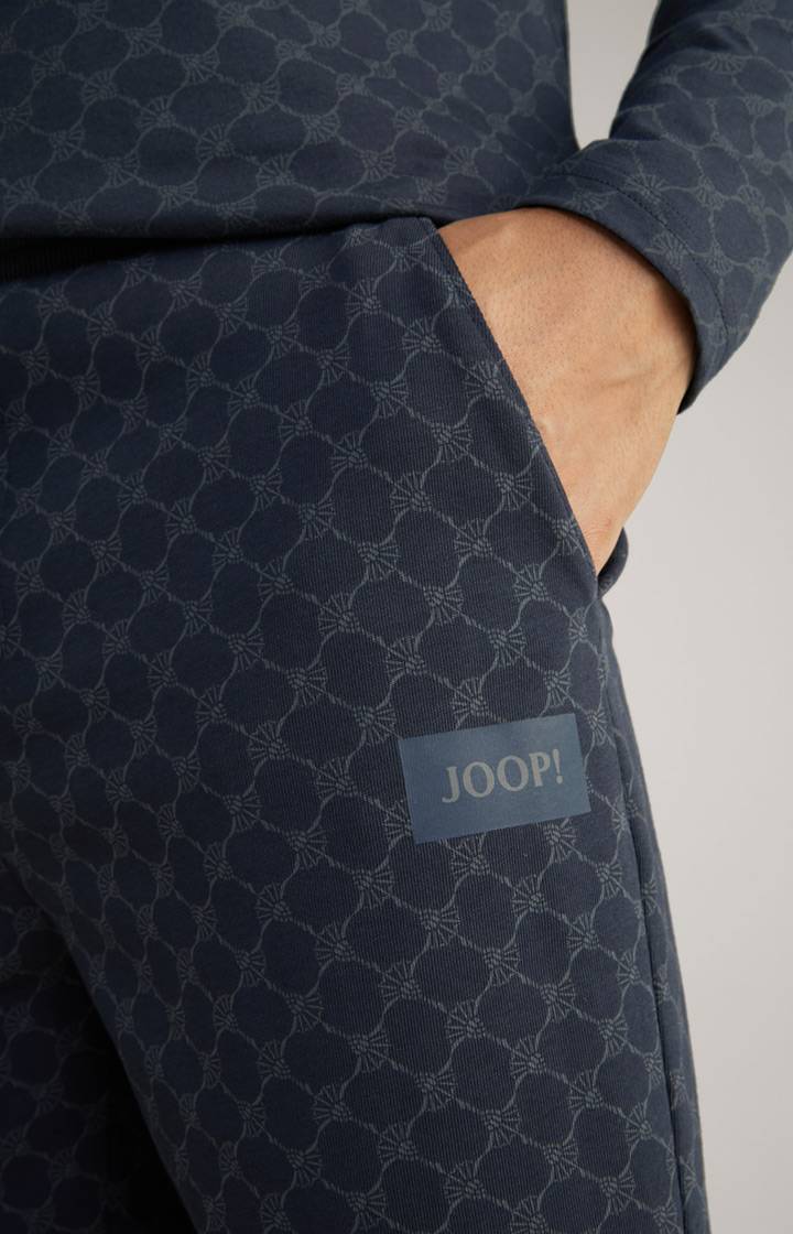 Joop Loungewear Shorts in Navy gemustert Sonderangebote