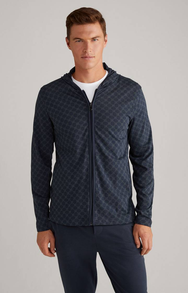 Joop Loungewear Sweatjacke in Dunkelblau VIP-Rabatte