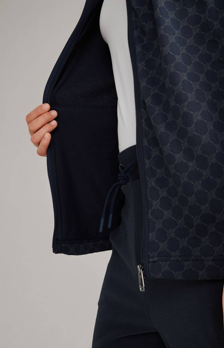 Joop Loungewear Sweatjacke in Dunkelblau VIP-Rabatte