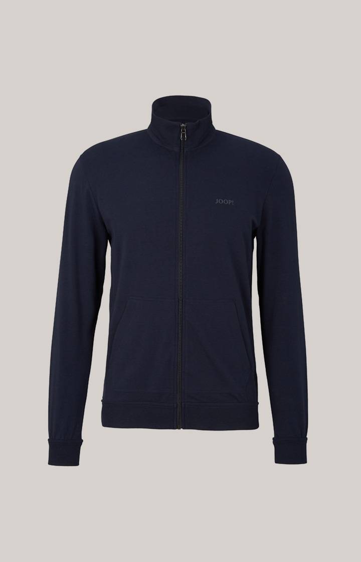 Joop Loungewear Sweatjacke in Dunkelblau Tiefpreis