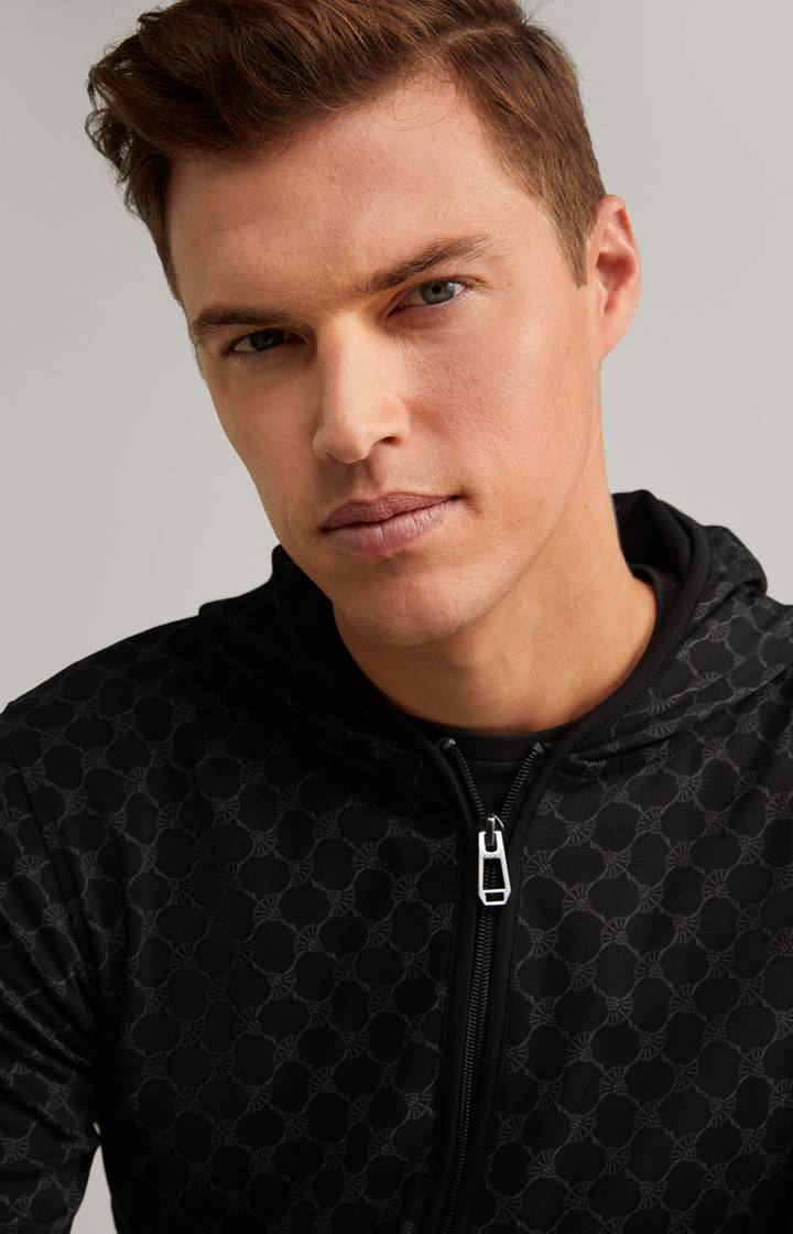 Joop Loungewear Sweatjacke in Schwarz Wochenangebot