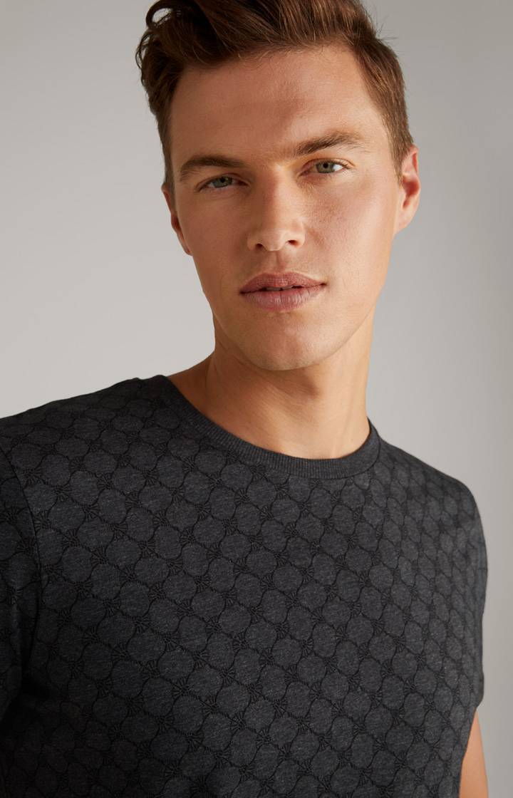 Joop Loungewear T-Shirt in Anthrazit meliert Zeitbegrenzte Promotion