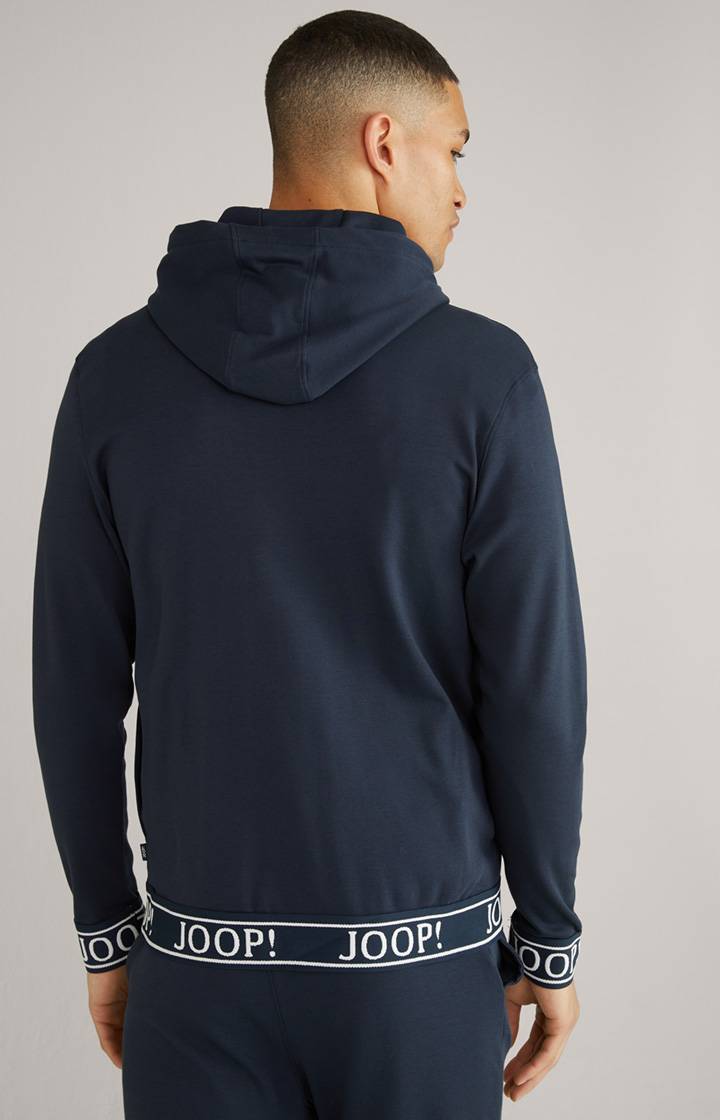Joop Hoodie-Sweatjacke in Dunkelblau Discount Store für neue Produkte