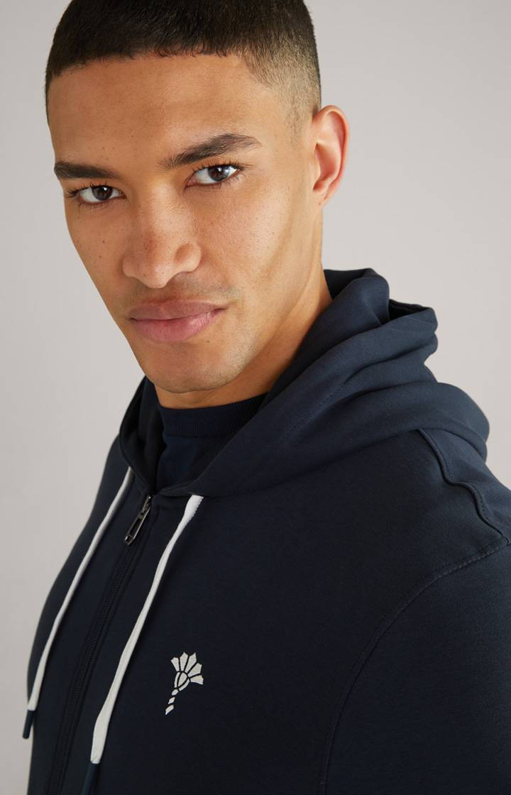 Joop Hoodie-Sweatjacke in Dunkelblau Discount Store für neue Produkte