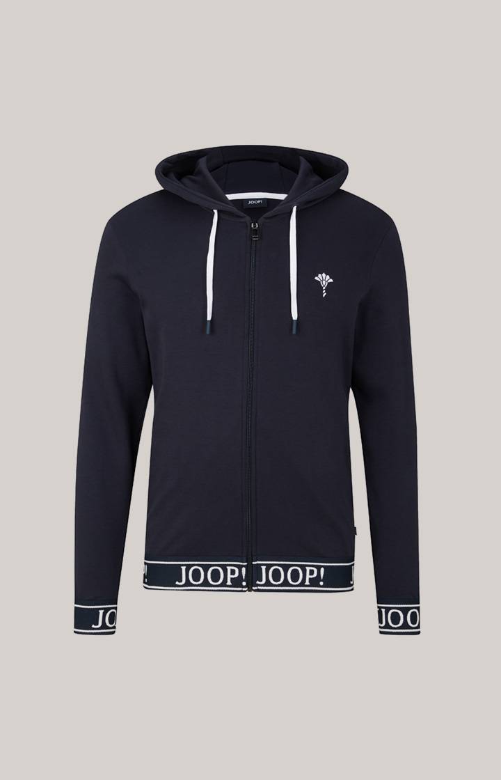 Joop Hoodie-Sweatjacke in Dunkelblau Discount Store für neue Produkte
