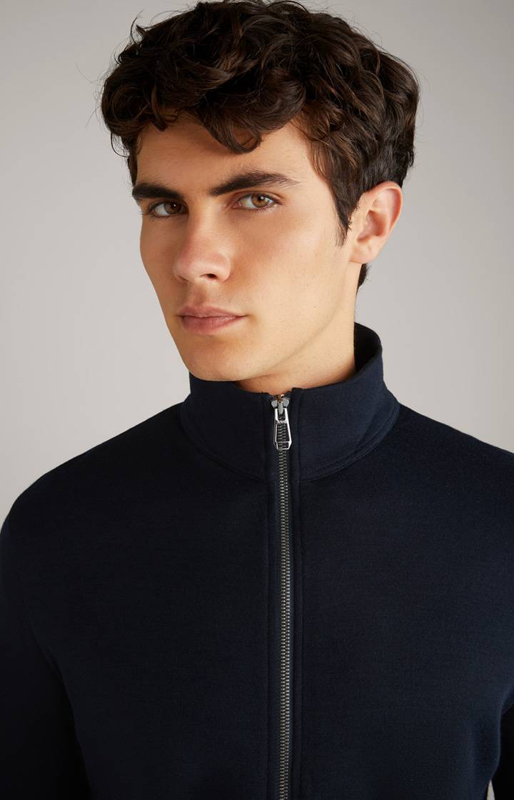 Joop Loungewear Sweatjacke in Dark Blue Super Rabatt