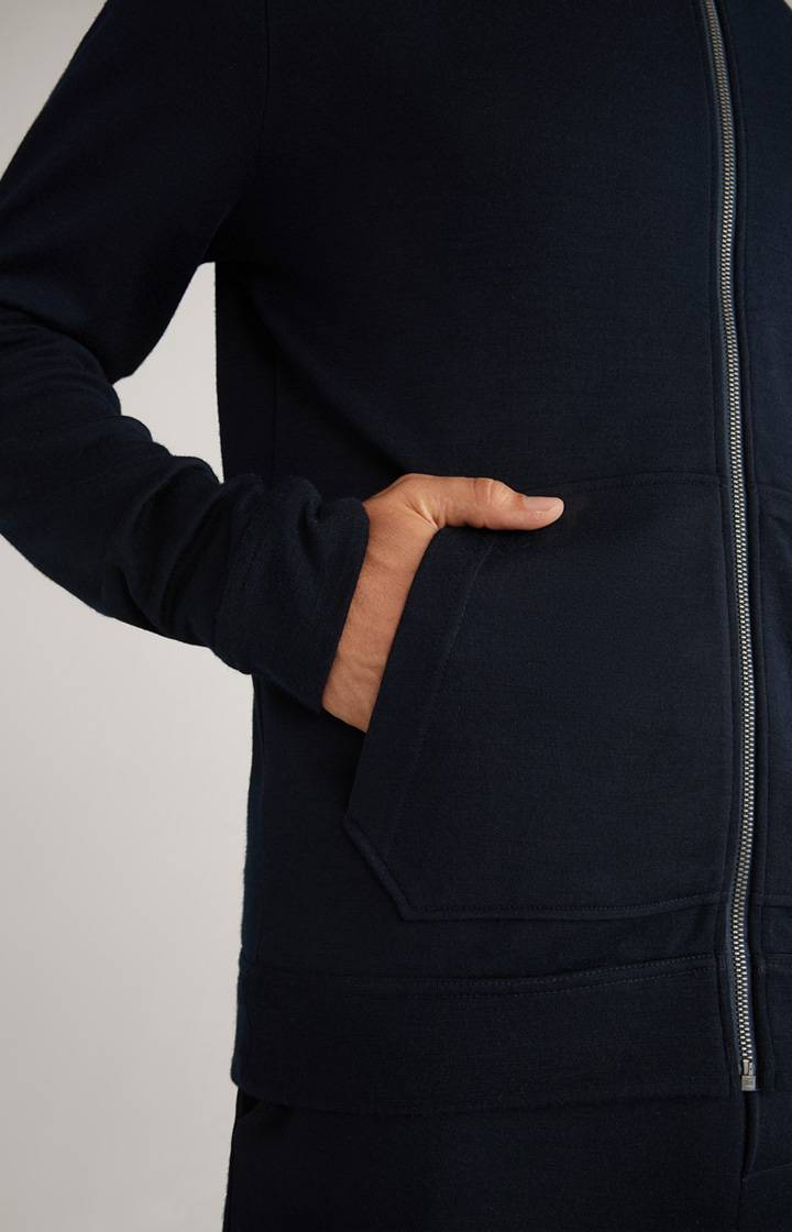 Joop Loungewear Sweatjacke in Dark Blue Super Rabatt
