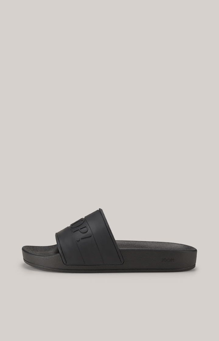Joop Sandale Lettera Marinos in Schwarz Kostenloser Versand international