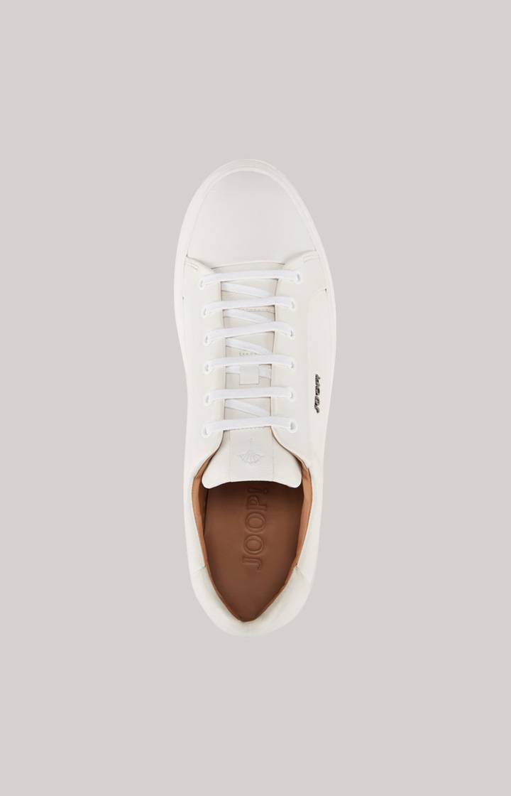 Joop Leder-Sneaker Tinta Coralie in Weiß Großer Ausverkauf
