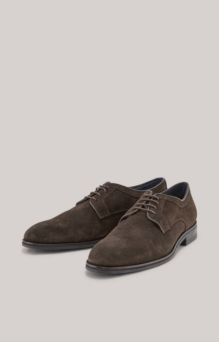 Joop Lace-Up Velluto Kleitos in Dunkelbraun Super Sparpreis