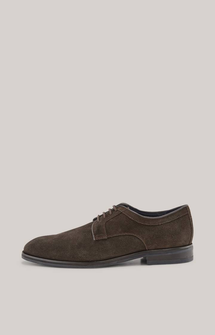 Joop Lace-Up Velluto Kleitos in Dunkelbraun Super Sparpreis