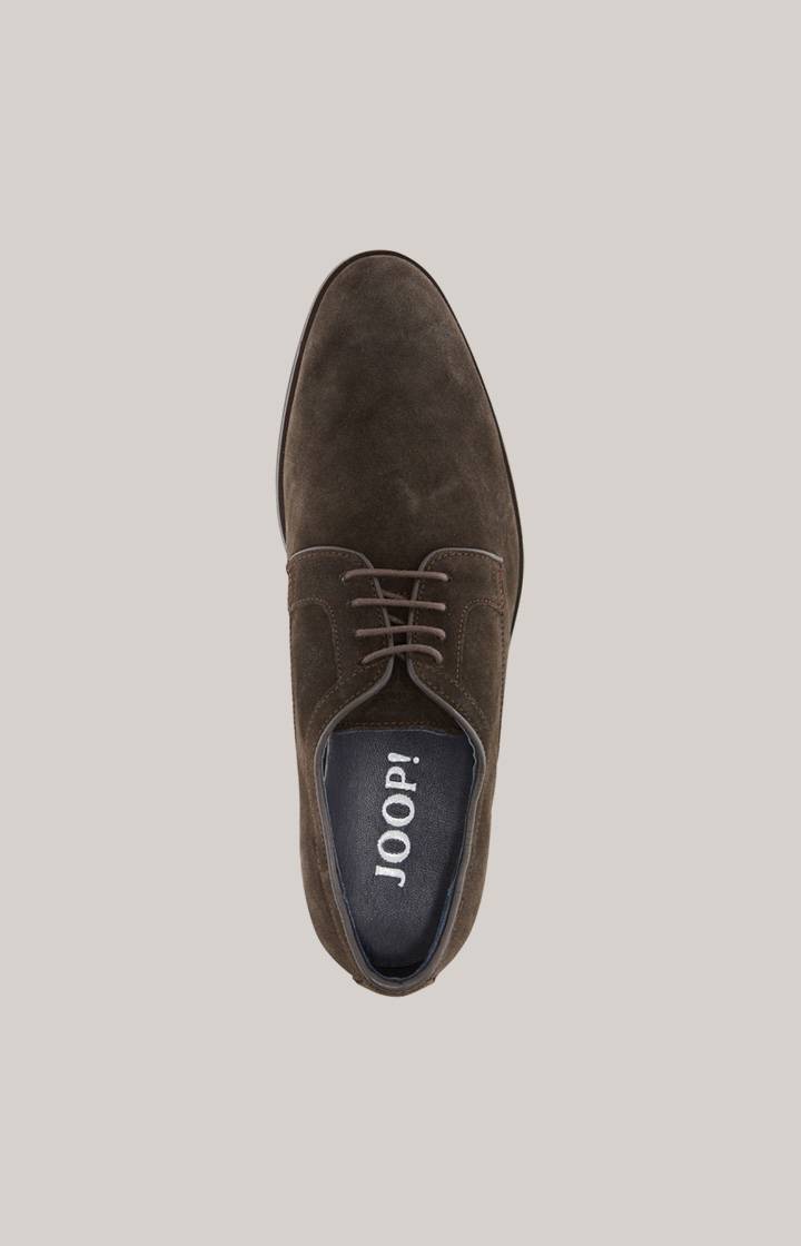 Joop Lace-Up Velluto Kleitos in Dunkelbraun Super Sparpreis