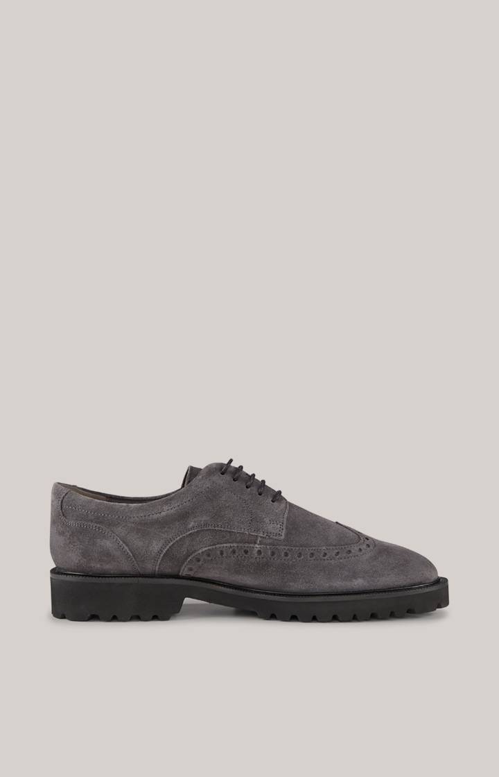 Joop Brogue Lace-up Velluto New Danilo in Dunkelgrau Wochenangebot